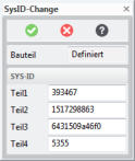 PTC Creo Modeling SysID ändern change